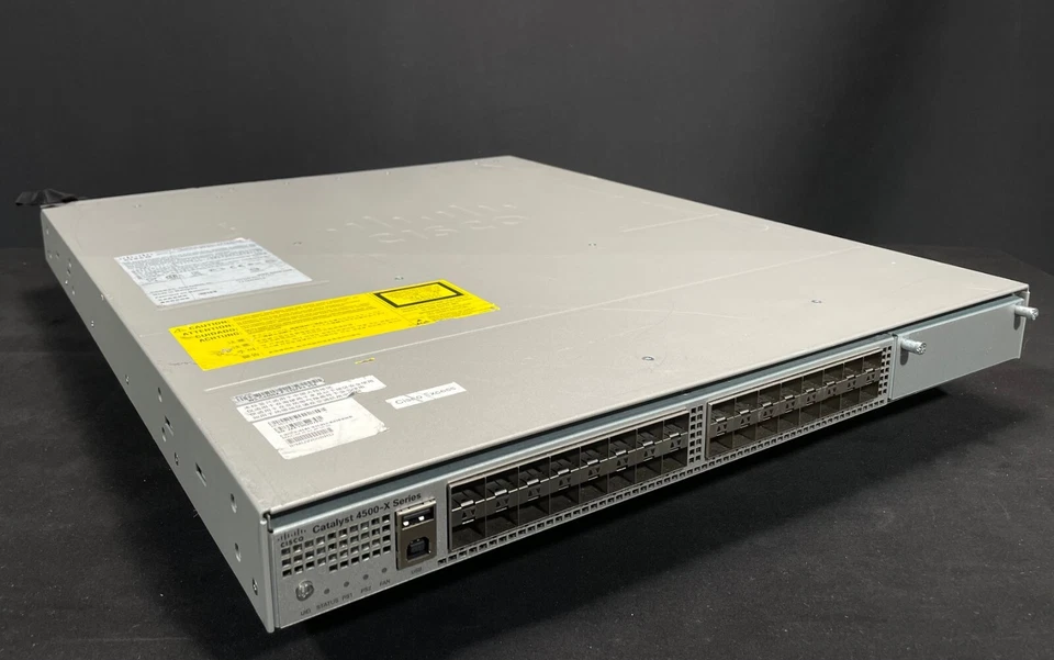 Cisco WS-C4500X-F-32SFP+ 32x 10GB SFP+ Switch - Same Day Shipping - Image 2 of 4