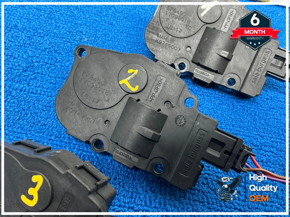 2015 - 2021 PORSCHE MACAN HVAC FLAP SERVO AIR MOTOR ACTUATOR SET OF 10 OEM - Image 3 of 4