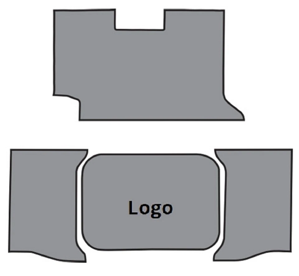 Alfombra de maletero convertible Chevrolet Impala 1962-1964 ACC 1962-1964 con almohadilla y logotipo Foto 4 de 4