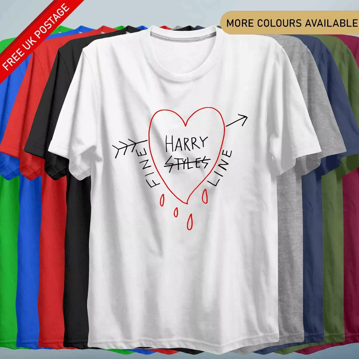 Camiseta harry styles fine line gucci sale