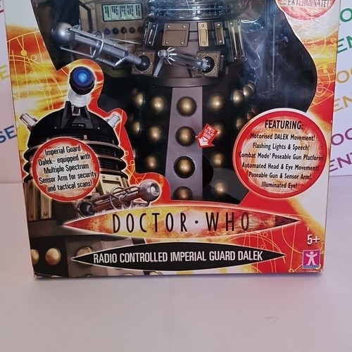 Doctor Who BBC 12" Radio Controlled Imperial Guard Dalek NEW & BOXED V.Rare - Picture 3 of 10