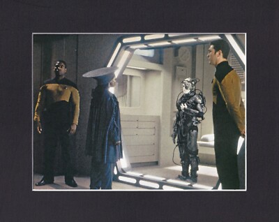 8X10 Matted Print Picture Star Trek Next Generation: I, Borg (Episode)