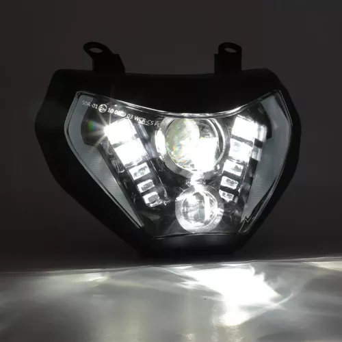 LED Headlight Assembly With DRL For Yamaha MT07 2018 2019,MT09 FZ09 2014-2016 - Picture 6 of 11
