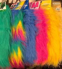 Amscan adult plush leg warmers avaiable in several colors