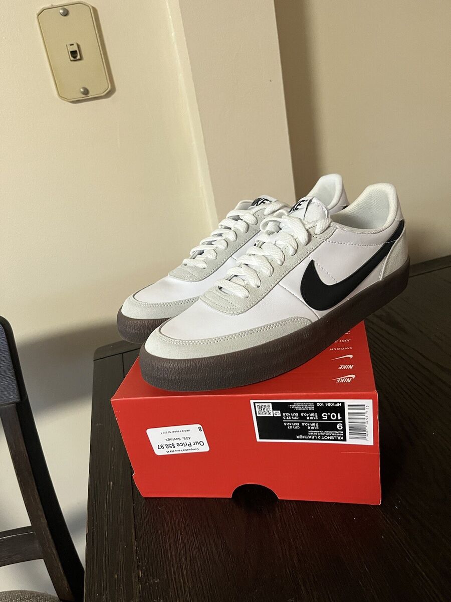 Nike Killshot 2 Leather Shoes 'White Black Gum' HF1054-100 Nike Killshot 2 Leather Shoes 'White Black Gum' HF1054-100
