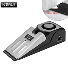 Home Security Wedge Door Stop Alarm System Device Intruder Alert Detection