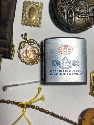 Jewelry Lot Mens Treasures, Money Clip, Masonic, Watches, Tape Measure, Woman's - Picture 3 of 11