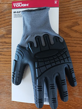 Hyper Tough Mens XL Non-Slip Grip Impact Gloves