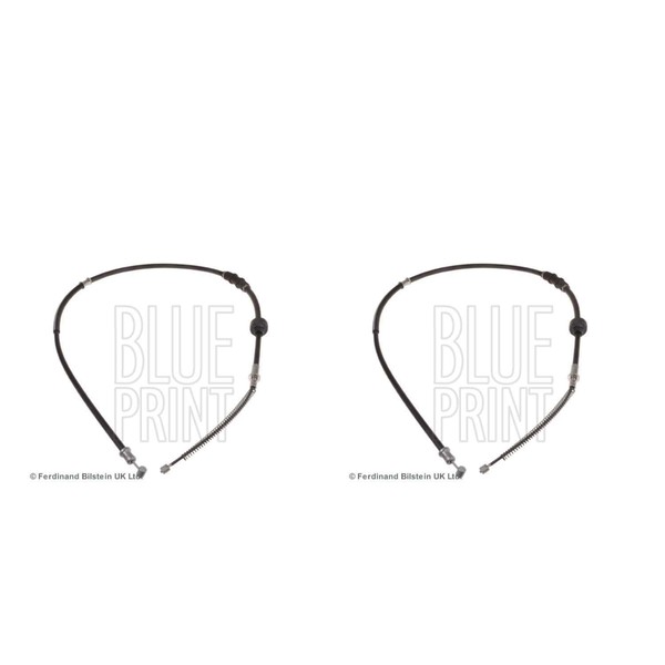 Blue Print Bremsseilen Set Links Rechts Hinten FüR Mitsubishi Lancer VII-image