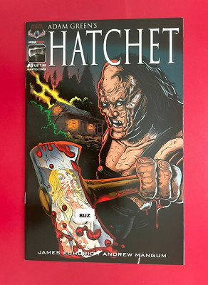Adam Green's HATCHET #0 (NM) BUZ R-Rated Variant American Mythology HTF! MANGUM