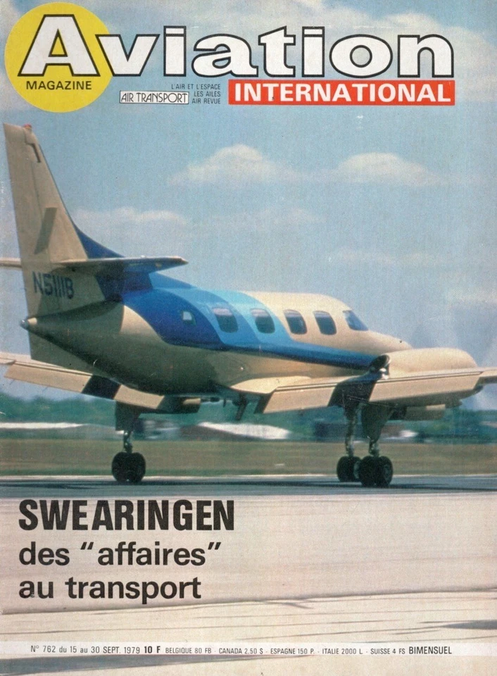 Aviation magazine n°762 1979 parachutisme 3è championnat du monde vol relatif - Photo 1/2
