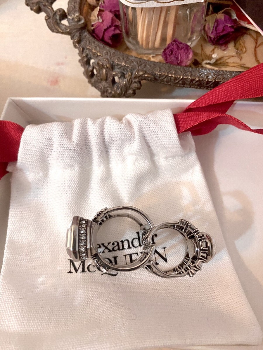 【Alexander McQueen】カクテル リング Women's Designer Rings | Gold & Silver | Alexander McQueen US