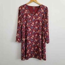 Madewell Floral Button Back Shift Dress Size XS