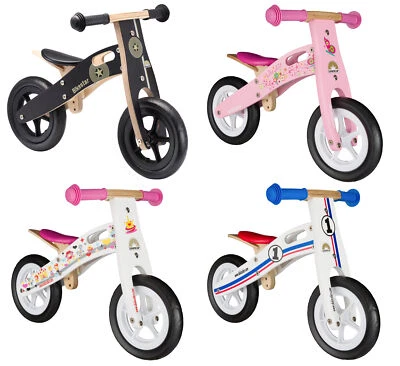 BIKESTAR Kinderlaufrad Kinder Laufrad Lauflernrad ab 2 Jahre | 10 Zoll Holz