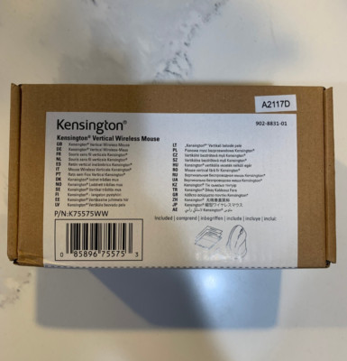 Kensington Vertical Wireless Mouse A2117D