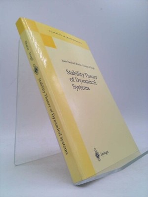 Stability Theory of Dynamical Systems by Bhatia, N. P.; Szegö, G. P.