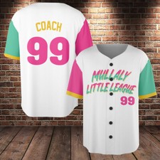 Customized Team Name And Number Baseball Jersey Shirts, Matching Jersey Uniform