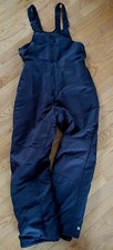Boys all in motion Bib Style Snow Pants - Black, X-Large 16 Preowned