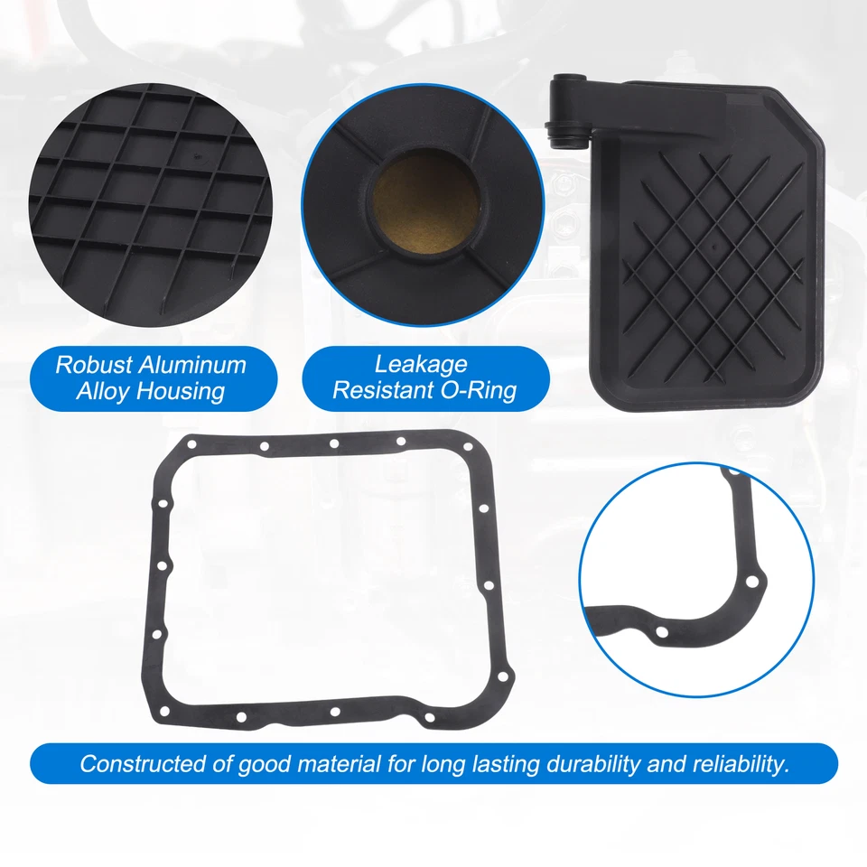 Pack de 2 para Mitsubishi Eclipse 00-12 Junta de cárter de aceite Kit de filtro de transmisión Foto 3 de 4