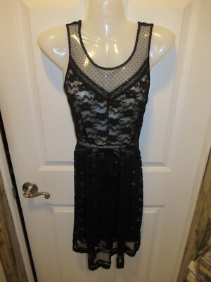 black lace dress backless Black And Nude Lace Mock Neck Backless Maxi Dress main image 1