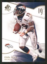 2009 SP Authentic #42 Eddie Royal Denver Broncos 37681