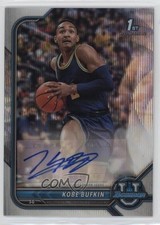 2021 Bowman U Chrome Prospect Silver Wave Refractor /199 Kobe Bufkin Auto 1g2w