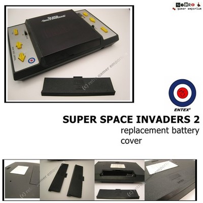 Entex Super Space Invader 2 Spielekonsole 1981 - ERSATZ Batteriedeckel x1