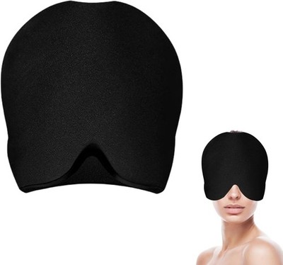 Maske Mütze Relief Cap, Migräne Mütze, Gel Kühlmütze Migräne Headache Relief Cap