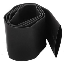 35mm Black Heat Shrinkable Tube Shrink Tubing Sleeve Cable Wrap 1m Length