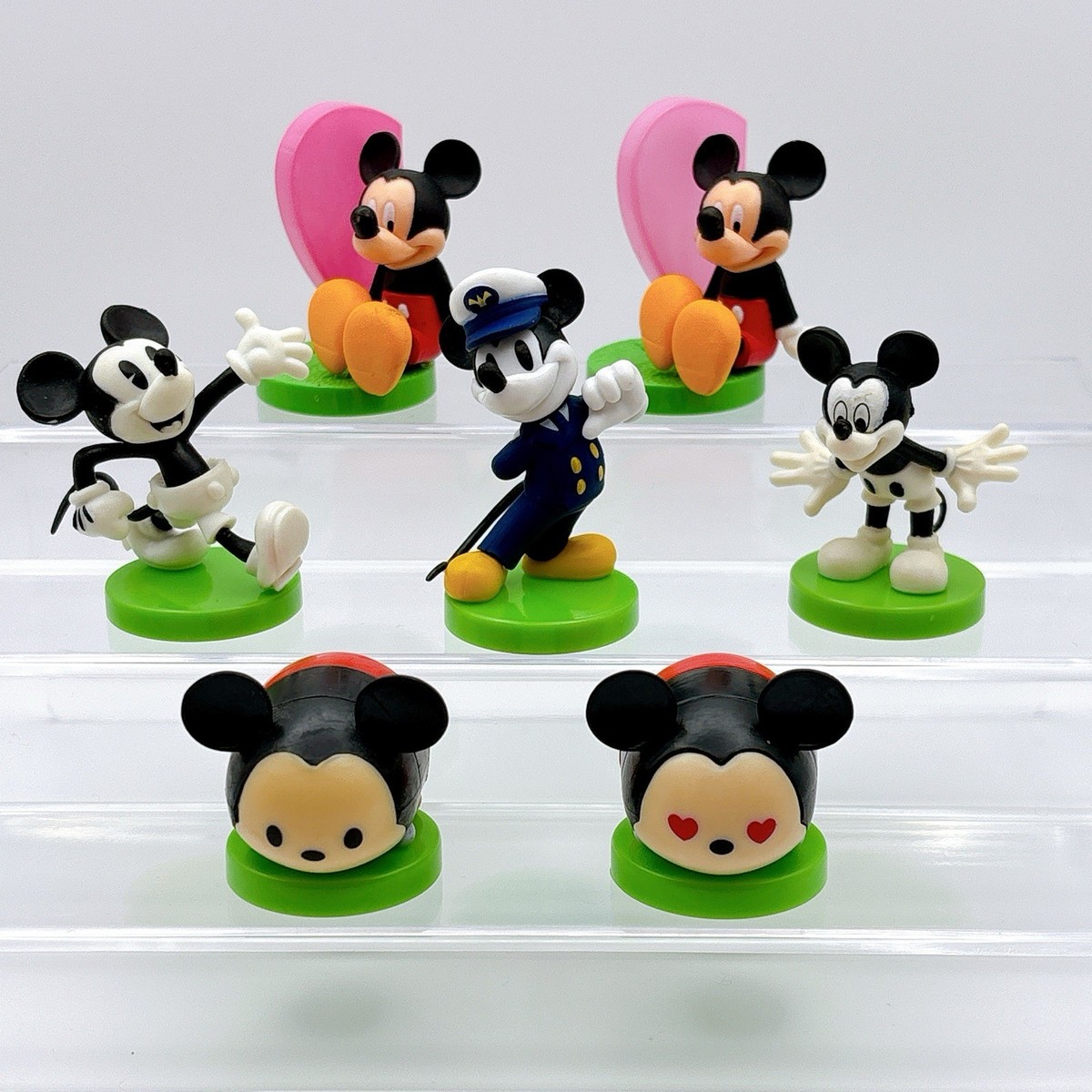 【タグ付★20点セット】ENESCO ディズニー ミニ フィギュア オーナメント Choco Egg Disney Mini Figure Set 