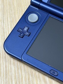 New Nintendo 3DS LL Metallic Blue Console Stylus Clean Screen Japan