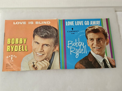 BOBBY RYDELL 45 Record Lot forget him love, love go away Love is Blind But. Baby