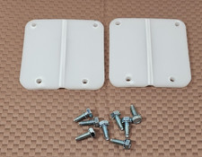 Sleep Number Select Comfort Adjustable Bed Living Plastic Hinges Pair set of 2 