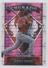 2022 Panini Chronicles Crusade Pink Pulsar Prizm Jarren Duran #4 5q7