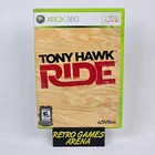 Tony Hawk: Ride (Xbox 360) CIB COMPLETE