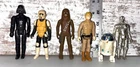 Vintage 1970s 1980s Kenner Star Wars Action Figure Loose Lot of 6 - 2Q