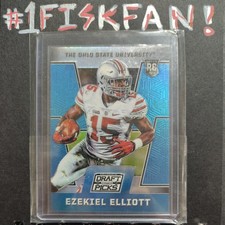 Ezekiel Elliott 2016 Panini Prizm Draft Picks Blue Prizm Rookie RC #105 MINT