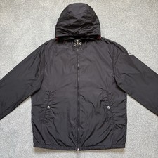 Moncler Grimpeurs Black Windbreaker Size 4 Large 100% Authentic