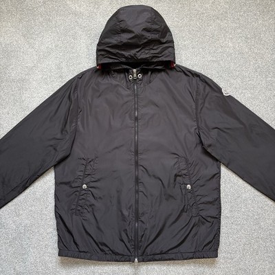 Moncler Grimpeurs Black Windbreaker Size 4 Large 100% Authentic