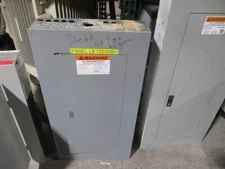 Square D Main Lug Circuit Breaker Panel NQ442L2C 240VAC-48VDC 3Ph 4W Used