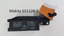 Makita 6511283 Switch 1/2" Plastic Power Tool Replacement Component
