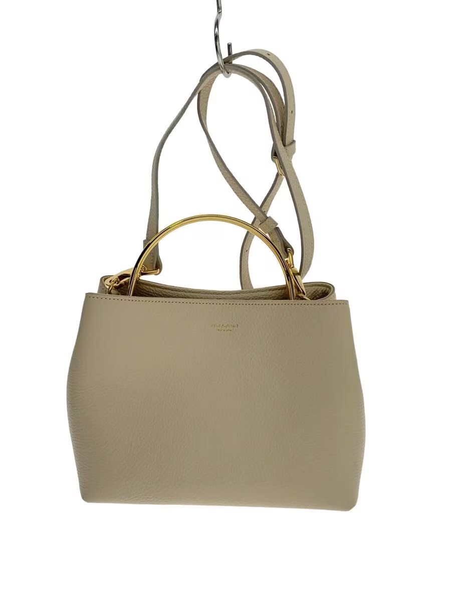 VIOLAd'ORO Shoulder Bag Leather BEG