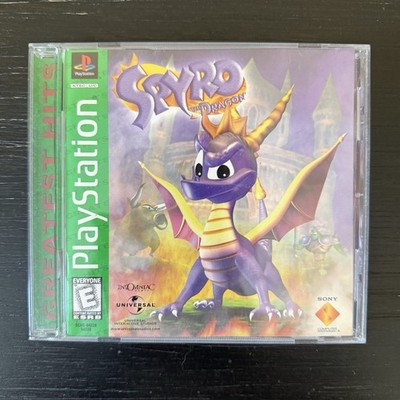 Spyro the Dragon (Sony Playstation, 1998, PS1) CIB W/Manual And Insert