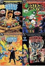 America vs. the Justice Society #1 - #4 (DC Comics 1985)