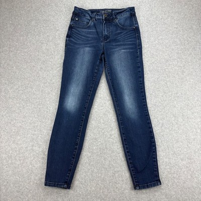 Maurices Skinny Jeans Womens 6S Blue Everflex High Rise Stretch Denim Casual