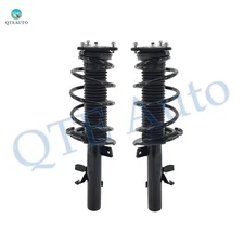Pair Front L-R Quick Complete Strut-Coil Spring For 2014 2015 Ford Focus ST