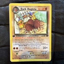 Dark Dugtrio 23/82 Team Rocket Regular LIGHT PLAY 2002 Rare!!!! on eBay