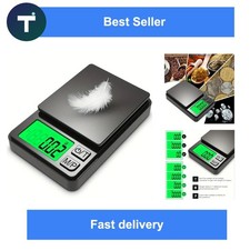 Digital Pocket Scale 1000g x 0.1g Precision Gram Scale for Food Jewelry