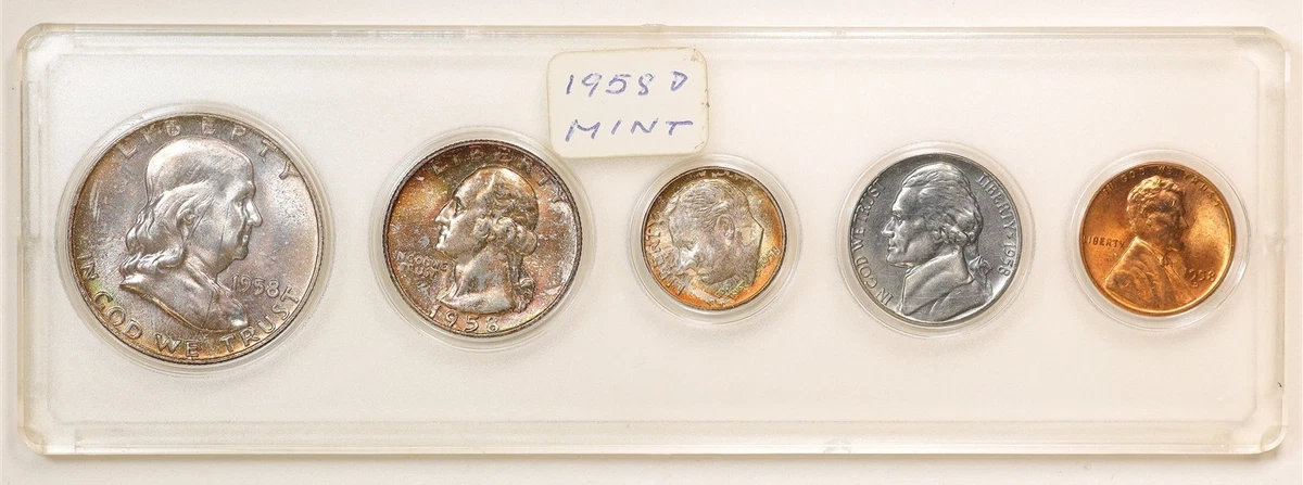 1958 US Coin Mint Sets for sale | eBay