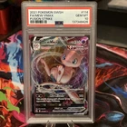 Pokémon TCG Mew VMAX 114/264 Ultra Rare Fusion Strike PSA 10